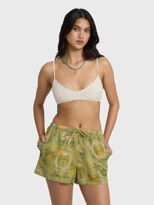 Billabong Γυναικείο Σορτσάκι Παραλίας Πράσινο