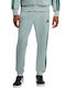 Essentials 3-Stripes Sweatpants With Cuffs Turquoise