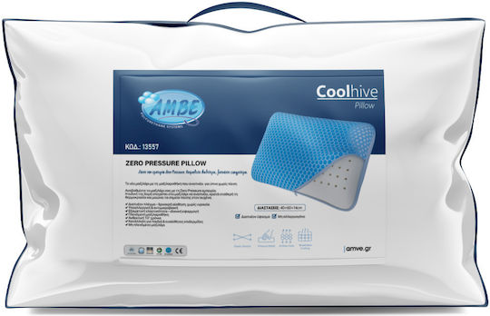 Amve Sleep Pillow Polyester 60x40x14cm Amve Sleep Pillow Polyester 60x40x14cm