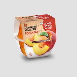 Pfirsich in Würfeln in Saft Agrikopos Chalvatzi (2x115 g)