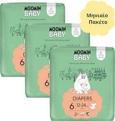 Muumi Baby No 6 for 12-24kg 102 Pieces Muumi Baby No 6 for 12-24kg 102 Pieces