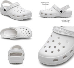Sema Women’s White Clogs