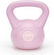 Kettlebell 8 Kg Bitum Durabil Acoperire Abs 23x24 Cm Roz