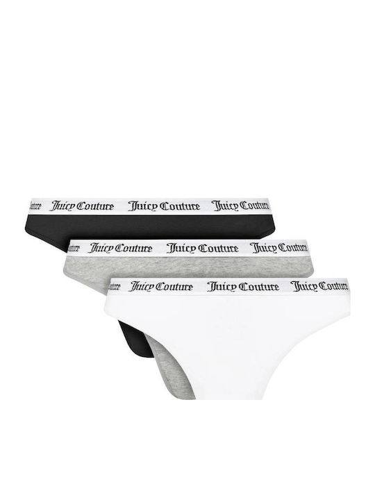 Juicy Couture Slip 3Pack Multicolor