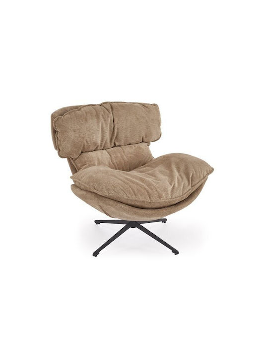 Houston 2107 Swivel Brown Armchair 100x90x90cm
