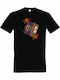 T-shirt Унисекс Stranger Things Dungeons Dragons Books Черен