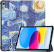 Flip Cover Durabilă Maro (Ipad 10 (2022) 10.9 / 11 (2025))