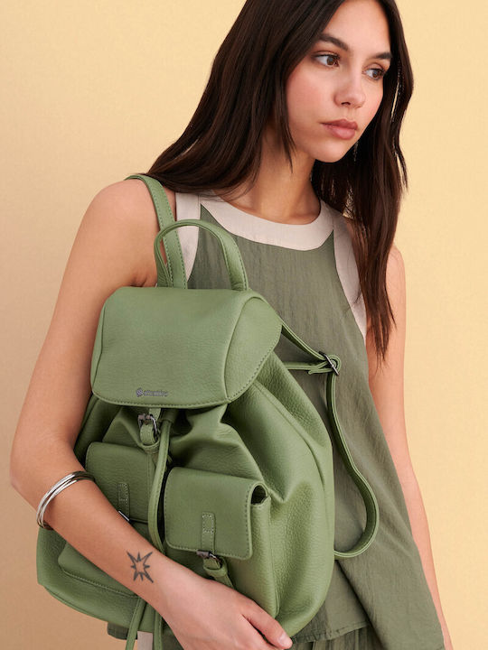 Women's Green Backpack
