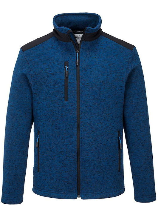 Portwest Μπουφάν Εργασίας με Επένδυση Fleece Μπλε