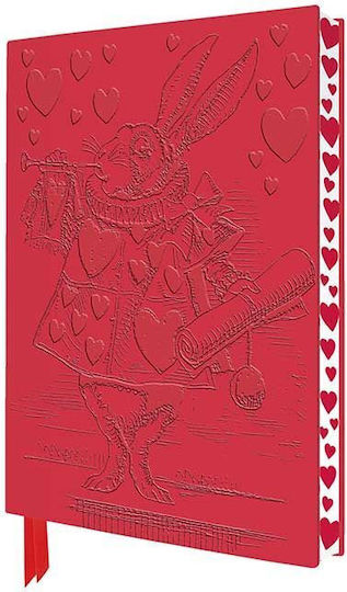 Alice Notebook with White Pages White