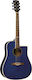 Semi-Akustik Gitarre Nxtd100ce Durchsichtiger Ausschnitt Blau