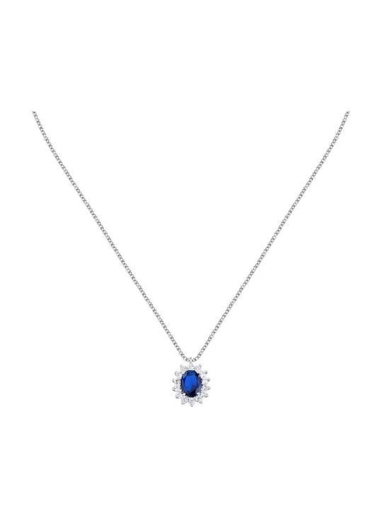 Morellato Silver Necklace with Zircon