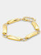 Vogue Women's Bracelet in Gold Plated Silver