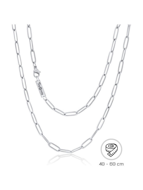 Bijou Box Neck Chain Made of Steel