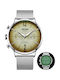 Welder Moody Мъжки Часовник 45mm На Батерия Със Сребрист Метална Гривна