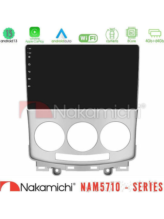 Nakamichi Car Audio System for Mazda 5 2004-2010 Bluetooth USB WiFi GPS Apple CarPlay Android Auto with 9" Touch Screen