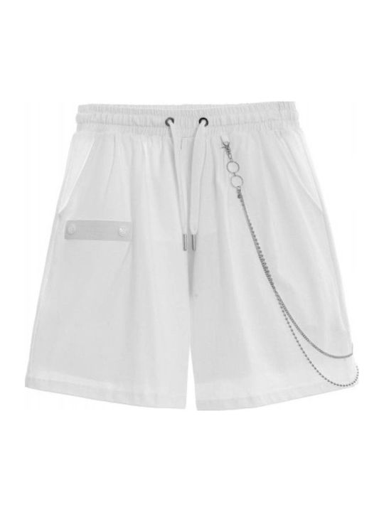 Mod Wave Movement Women's Shorts White