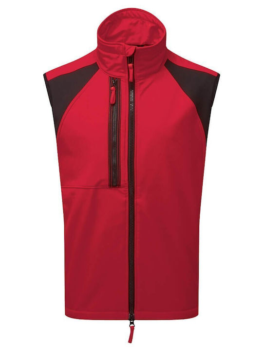 Portwest Vestă de Lucru Impermeabilă Softshell Roșie pentru Bărbați Portwest Vestă de Lucru Impermeabilă Softshell Roșie pentru Bărbați