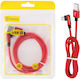 Amorus Regulär USB 2.0 zu micro USB Kabel Rotes 0.74 1 Stück