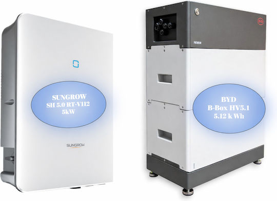 Sungrow Πακέτο Αυτοπαραγωγής SET-SG5RT-BYD5.1