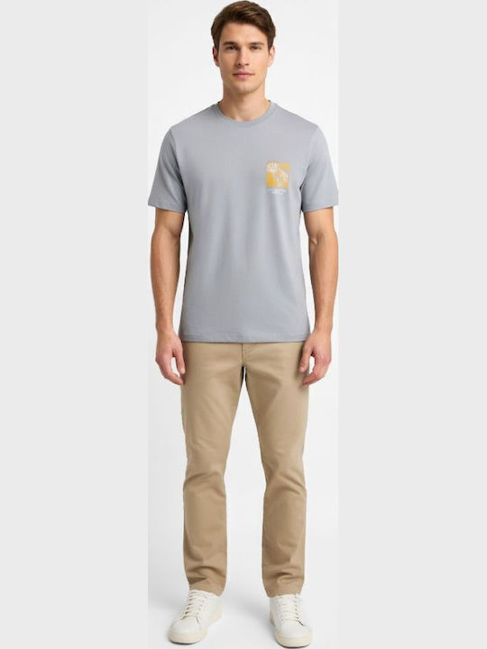 Jack & Jones Crew Neck T-shirt Tradewinds Gray ...