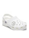 Crocs Джибитс Декорация За Обувки Бяла