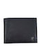 Deri Herrenbrieftasche mit RFID Schwarz