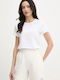 Women's Cotton Top White