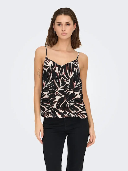 Only Singlet Damenbluse mit Spaghetti-Träger Sc...