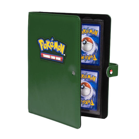 Ultra Pro Snap Pokemon Bindemittel 4-Fächer Standardgröße Grüne