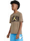 Kids T-shirt Brown