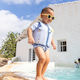 Saro Educational Swimming Vest "Navy Hugs" 3-6 ...