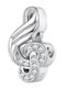 Silver me Charm cu Pietre din Argint cu Zircon ABR0942