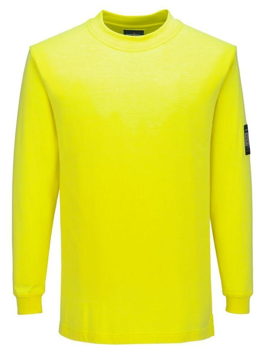 Антистатичен T-shirt Огнеустойчив En Iso 11612 Размер Xxxl Жълт R Антистатичен T-shirt Огнеустойчив En Iso 11612 Размер Xxxl Жълт R