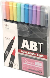 Tombow Design Markers Set 12 Pieces
