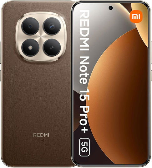 Xiaomi Redmi Note 15 Pro+ NFC 5G Dual SIM (12/256GB) Mocha Brown