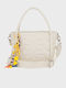 Women's Shoulder Bag Ecru BYBS90B04