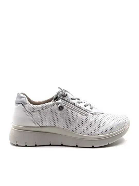 Imac Γυναικεία Ανατομικά Sneakers Λευκά