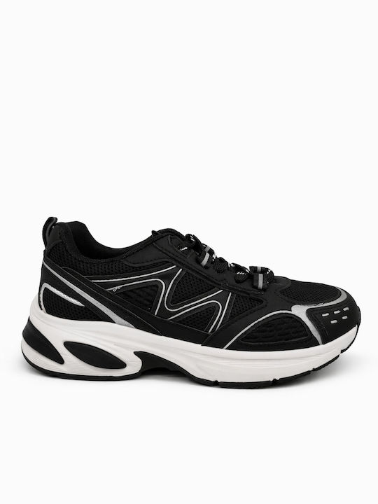 Damen Chunky Sneakers Schwarz