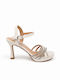 Sandals with Strass White