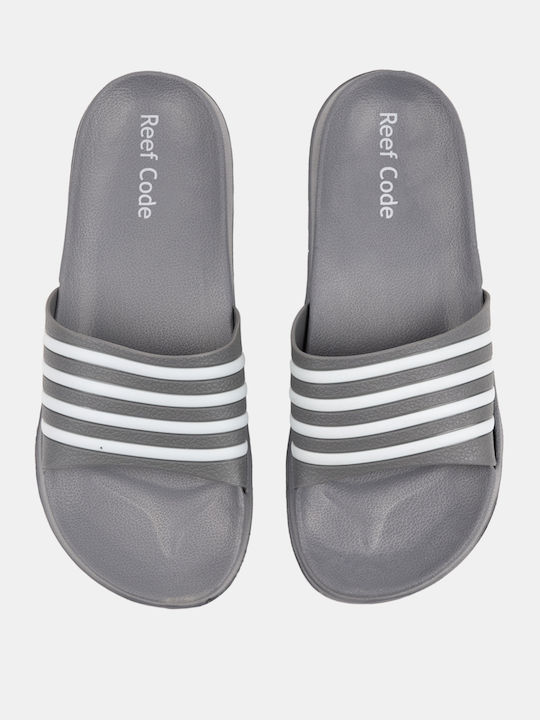 Rock Club Men's Gray Slides