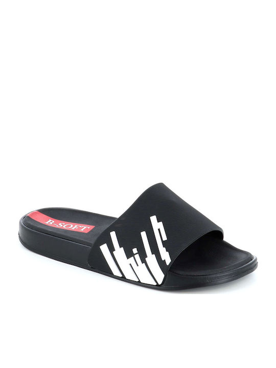 B-Soft Herren Slides Anatomisch Schwarz 220/900...