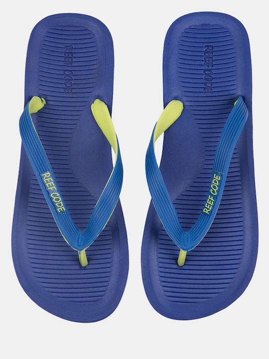 Rock Club Men's Flip Flops Blue
