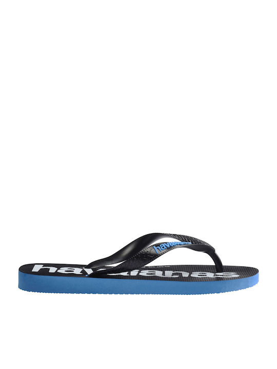 Havaianas Logomania 2 Ανδρικά Flip Flops Μαύρα