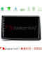 Nakamichi Car Audio System for Renault Express 2020 with Touch Screen 9" Bluetooth USB Wi-Fi GPS Apple CarPlay Android Auto