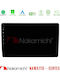 Nakamichi Ηχοσύστημα Αυτοκινήτου για Toyota Celica / GT86 / Sequoia 2001-2004 (Bluetooth/USB/WiFi/GPS/Apple-Carplay/Android-Auto) με Οθόνη Αφής 9"
