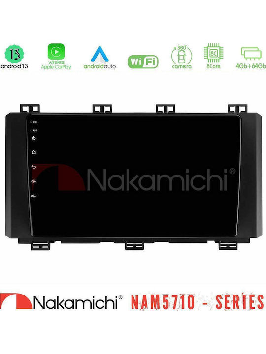 Nakamichi Car Audio System for Seat Ateca 2017-2021 Bluetooth USB WiFi GPS Apple CarPlay Android Auto with 9" Touch Screen