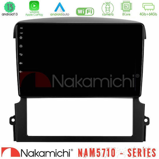 Nakamichi Ηχοσύστημα Αυτοκινήτου για Kia Sorento 2006 2009 (Bluetooth/USB/WiFi/GPS/Apple-Carplay/Android-Auto) με Οθόνη Αφής 9"