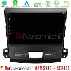Nakamichi Автомобилна Аудио Система Peugeot 4007 Mitsubishi Outlander Citroen C-Crosser 2007-2012 с Bluetooth USB и GPS