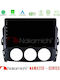 Nakamichi Car Audio System for Mazda MX-5 2006-2008 Bluetooth USB WiFi GPS Apple CarPlay Android Auto with 9" Touch Screen